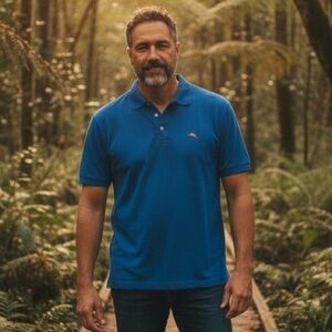 Tommy Bahama NWOT 100% Cotton Short Sleeve  Polo Shirt